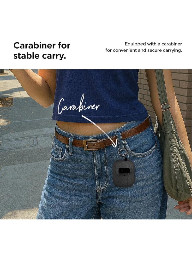 Lock Case for Apple Airpods Pro 3 (2025), Rugged Protection with Secure Lock for Airpods Pro 3 3rd Generation Cover with Cleaner Kit (Fluffy Orange, AirPods Pro 3 (2025)) - Image 3